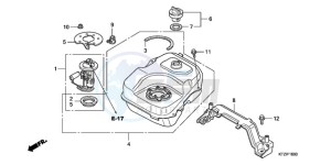 PES125R9 France - (F / CMF STC) drawing FUEL TANK