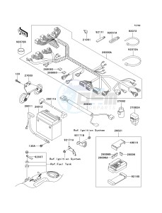 VN 1500 B [VULCAN 88 SE] (B1-B3) N8FA drawing CHASSIS ELECTRICAL EQUIPMENT