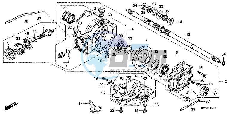 REAR FINAL GEAR