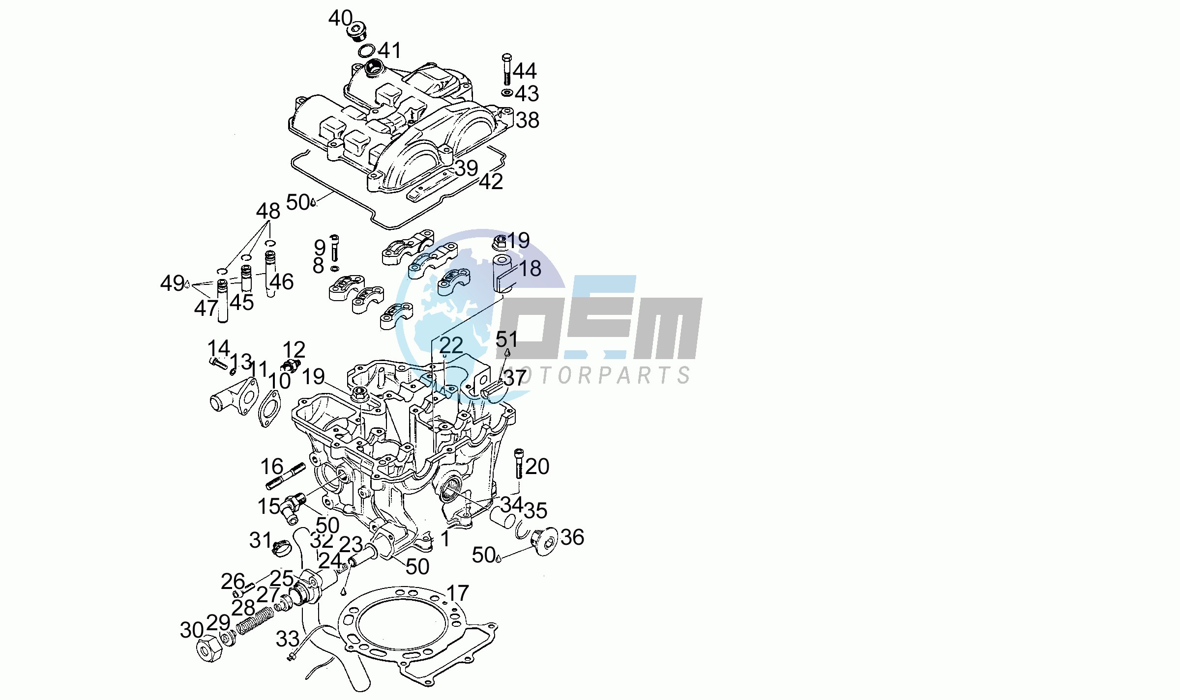 Cylinder - Head - Piston T