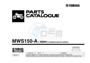 MWS150-A TRICITY 155 (BB8N) drawing Infopage-1