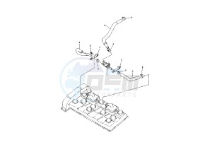 FZ6-SA FAZER 600 (ABS) drawing AIR INDUCTION SYSTEM