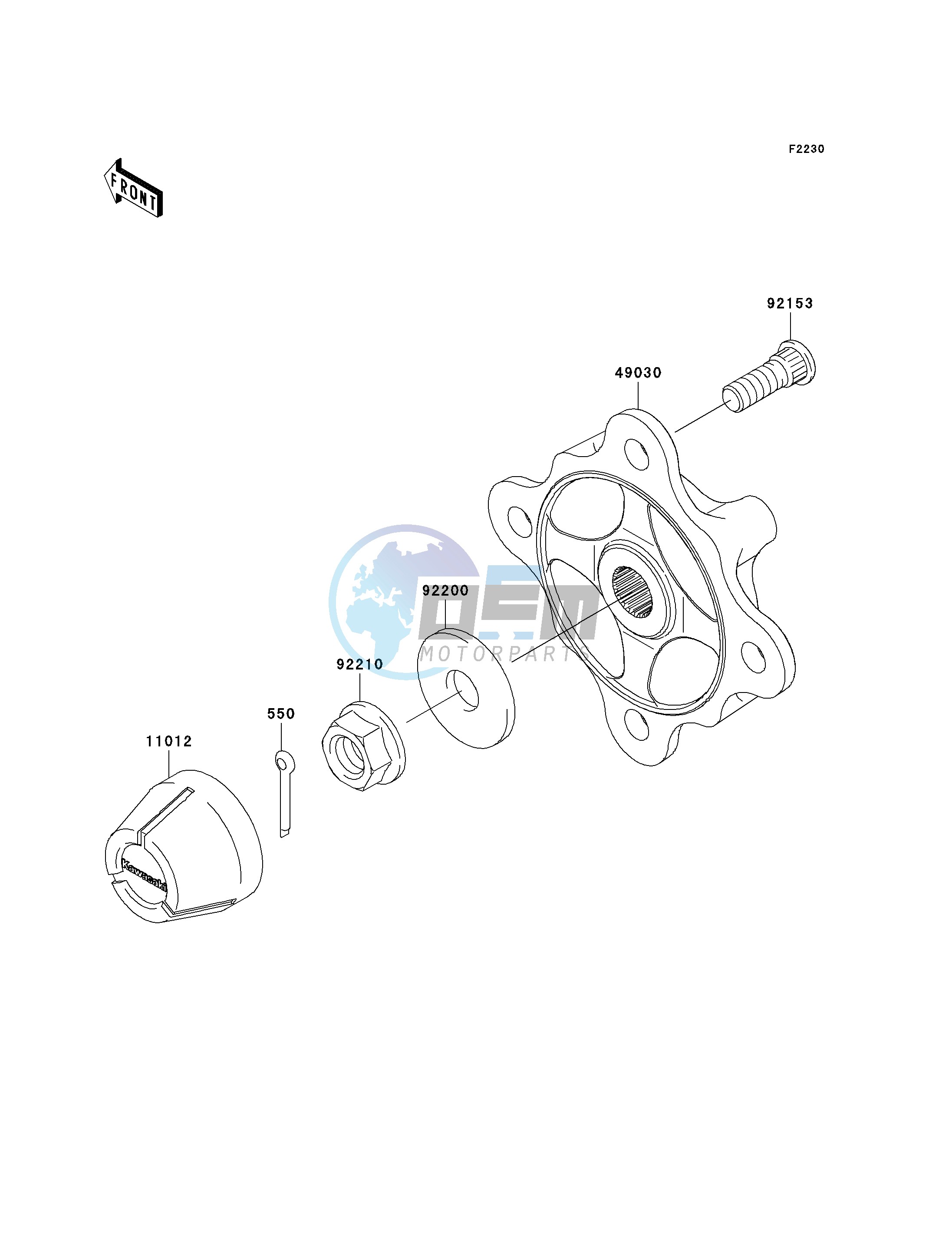 FRONT HUBS_BRAKES