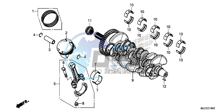 CRANKSHAFT/PISTON