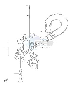 DR350 (E3) drawing FUEL COCK