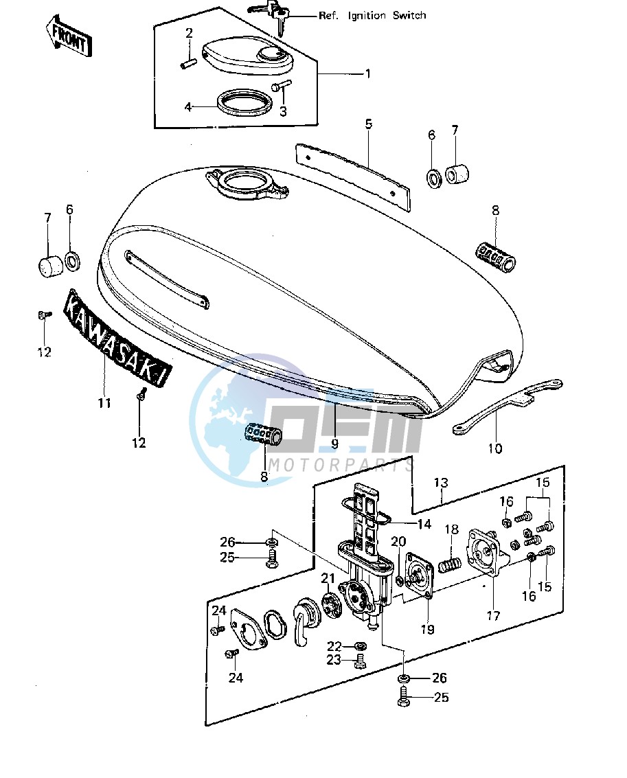 FUEL TANK -- KZ1000-A2_A2A- -