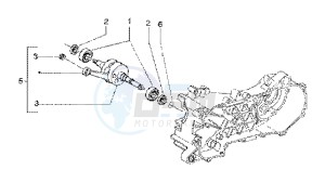 Runner 180 FXR 2t drawing Crankshaft