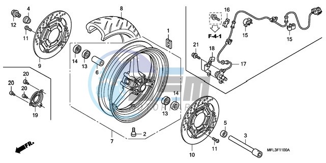 FRONT WHEEL