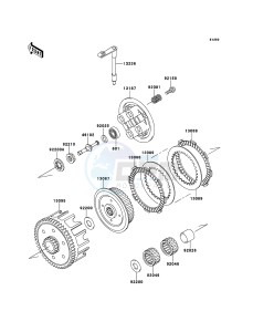 KX85/KX85-<<II>> KX85BDF EU drawing Clutch