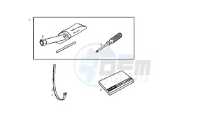 GPR REPLICA - GPR R - 50 CC VTHGR1D1A EU2 drawing WORKSHOP SERVICE TOOLS