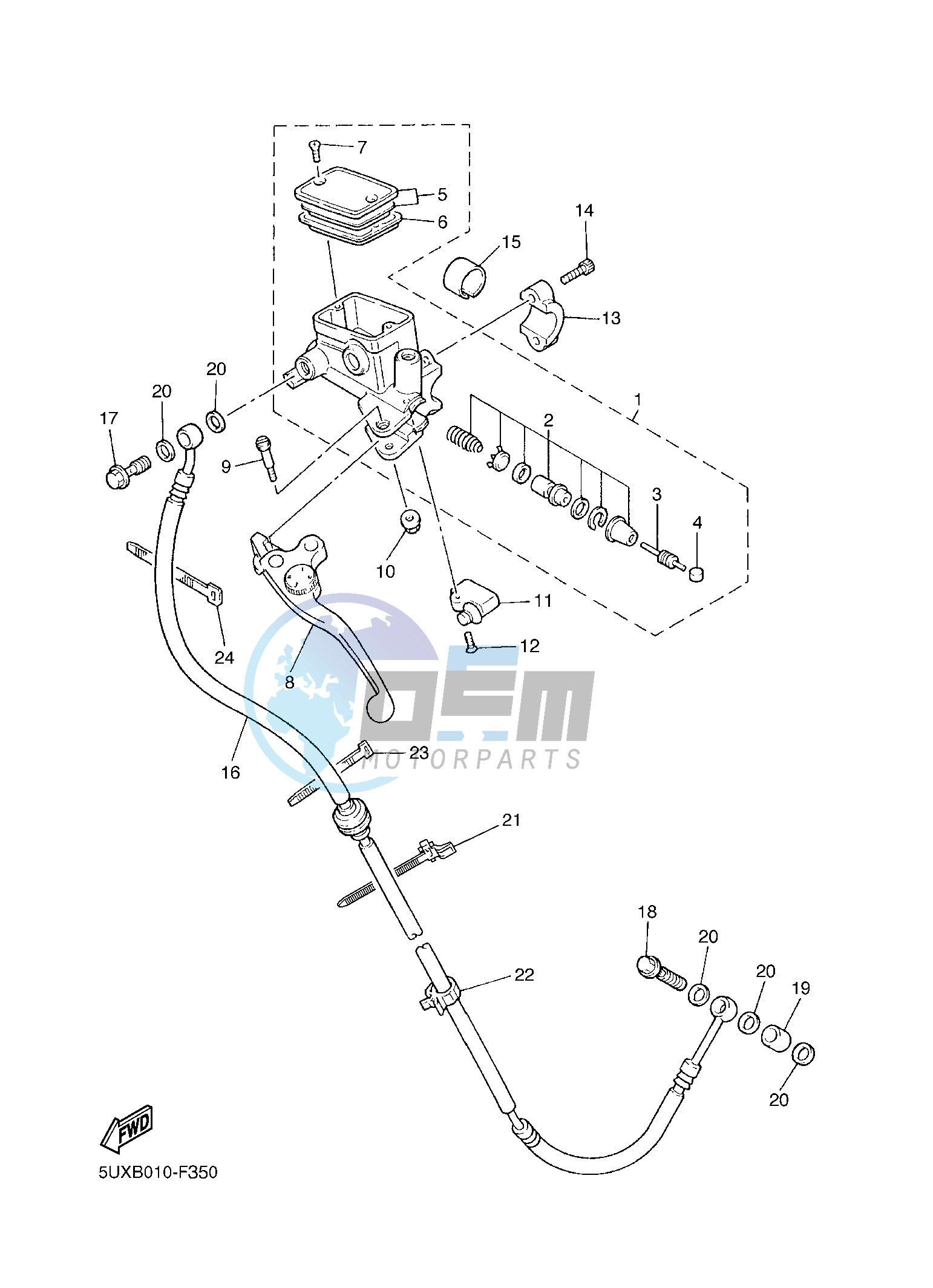 FRONT MASTER CYLINDER 2