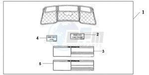 GL18009 Europe Direct - (ED) drawing INNER TRUNK LID ORG