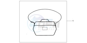 SH150S 125 drawing TOP BOX INNERBAG