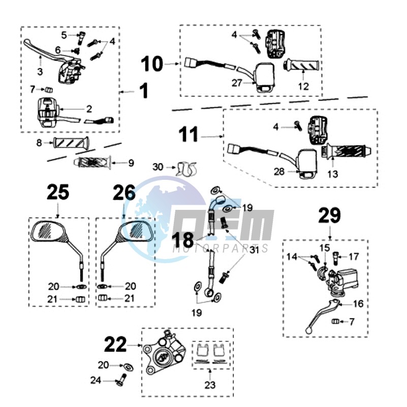 BRAKE SYSTEM BRAKE CALIPER BLACK