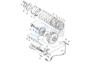 XVZ TF ROYAL STAR VENTURE 1300 drawing CLUTCH