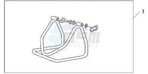 CBR600FC drawing REAR PADDOCK STAND