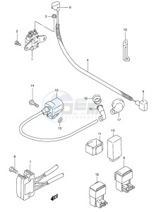 AN125 (E2) Burgman drawing ELECTRICAL