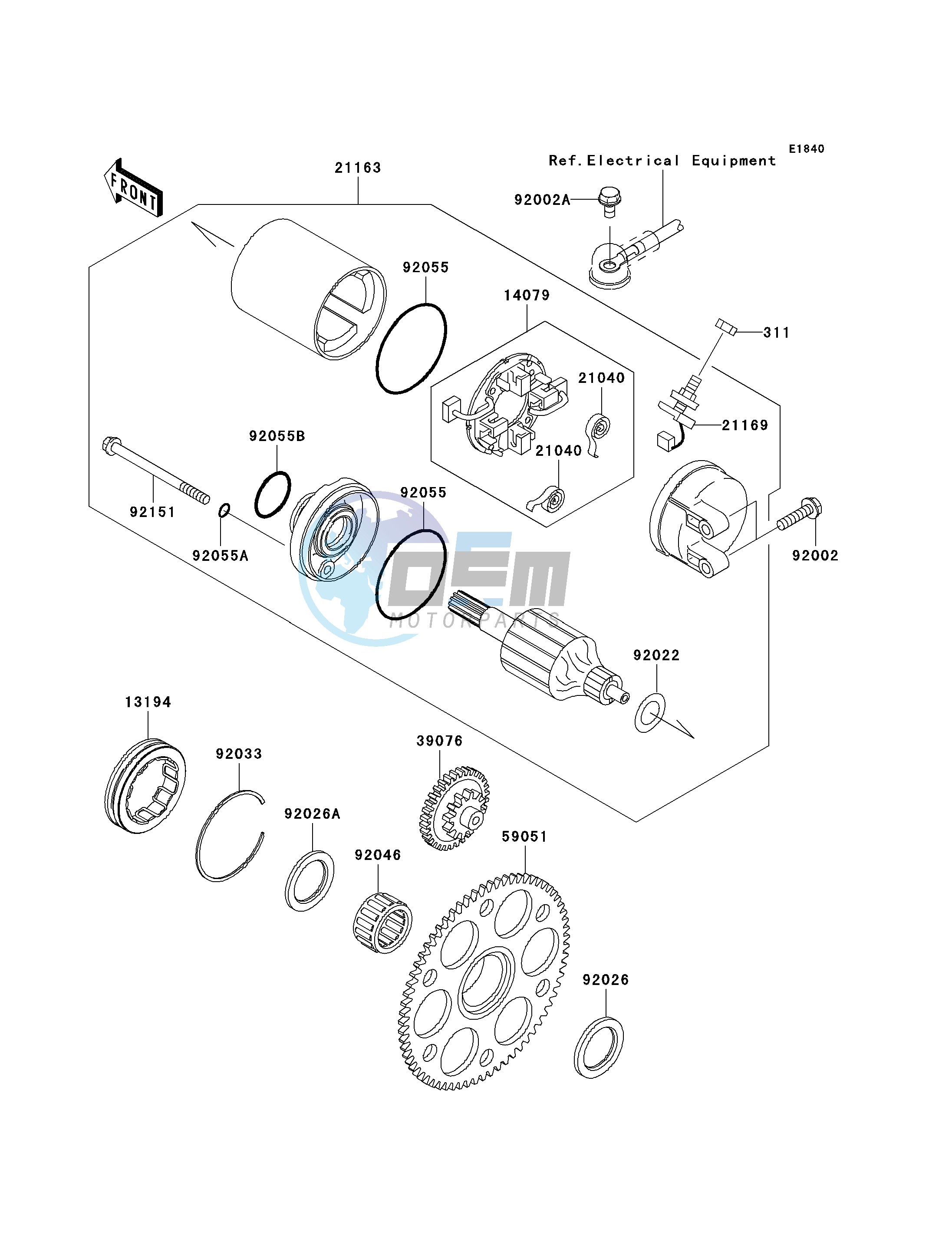 STARTER MOTOR