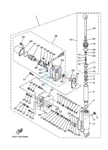 FT9-9G drawing POWER-TILT-ASSEMBLY