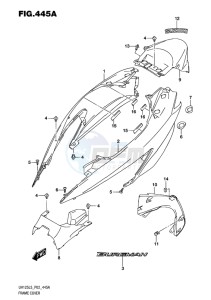 UH125 ABS BURGMAN EU drawing FRAME COVER