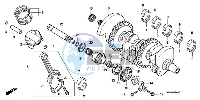 CRANKSHAFT/PISTON