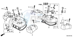 VT750CSC drawing CYLINDER HEAD COVER