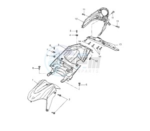 NS AEROX 50 drawing FENDER