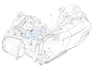 LX 125 4T 3V IGET NOABS E3-E4 (APAC) drawing Engine, assembly