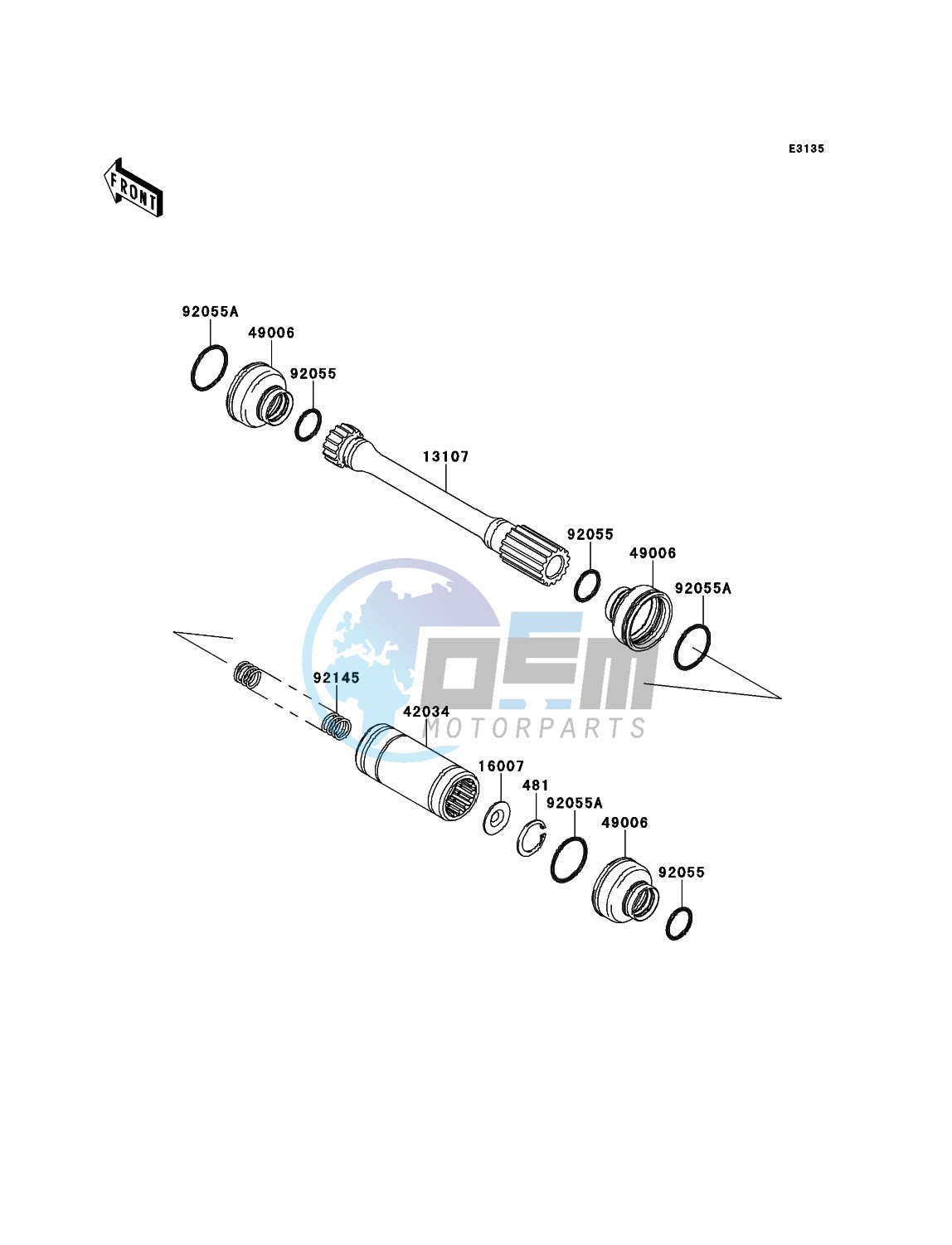 Drive Shaft-Propeller