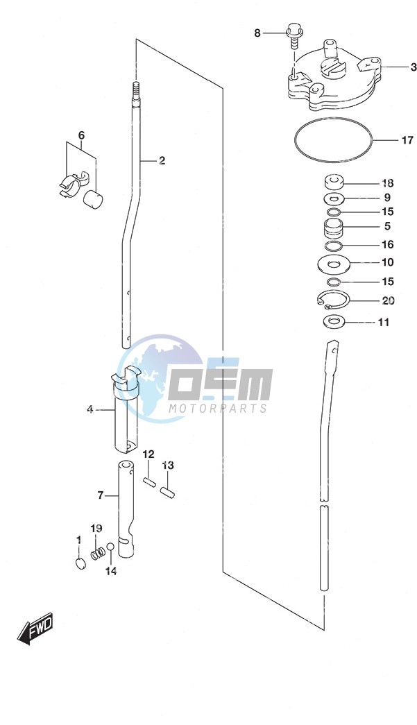 Shift Rod High Thrust