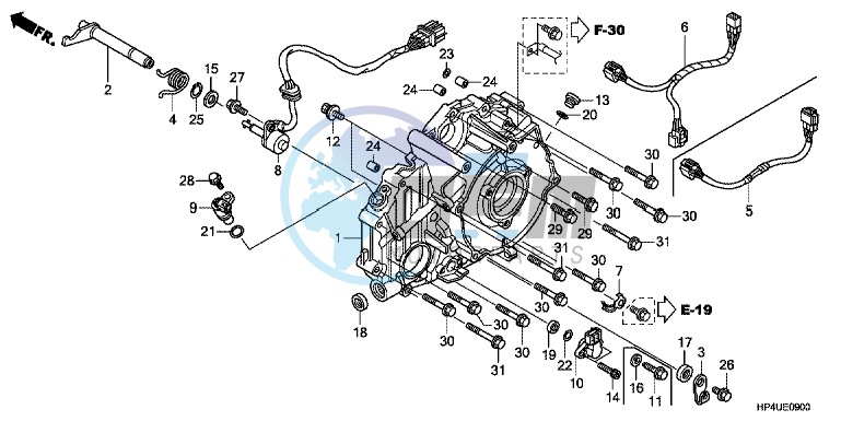 PARKING BRAKE CALIPER