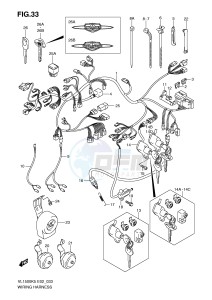 VL1500 (E2) drawing WIRING HARNESS