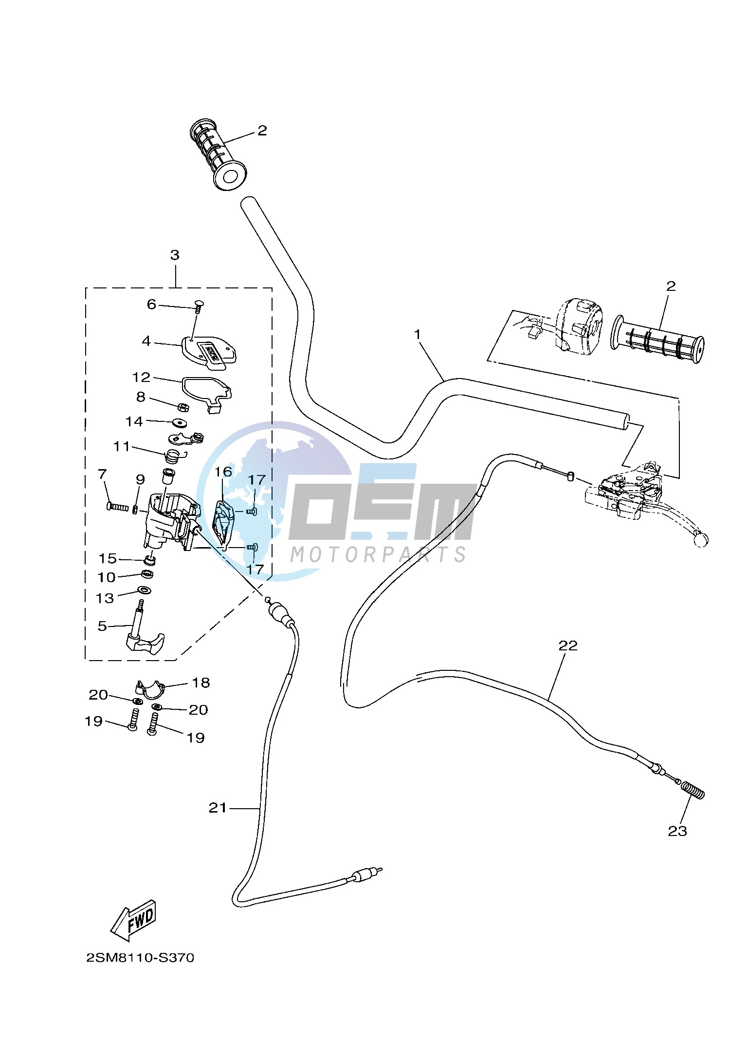 STEERING HANDLE & CABLE