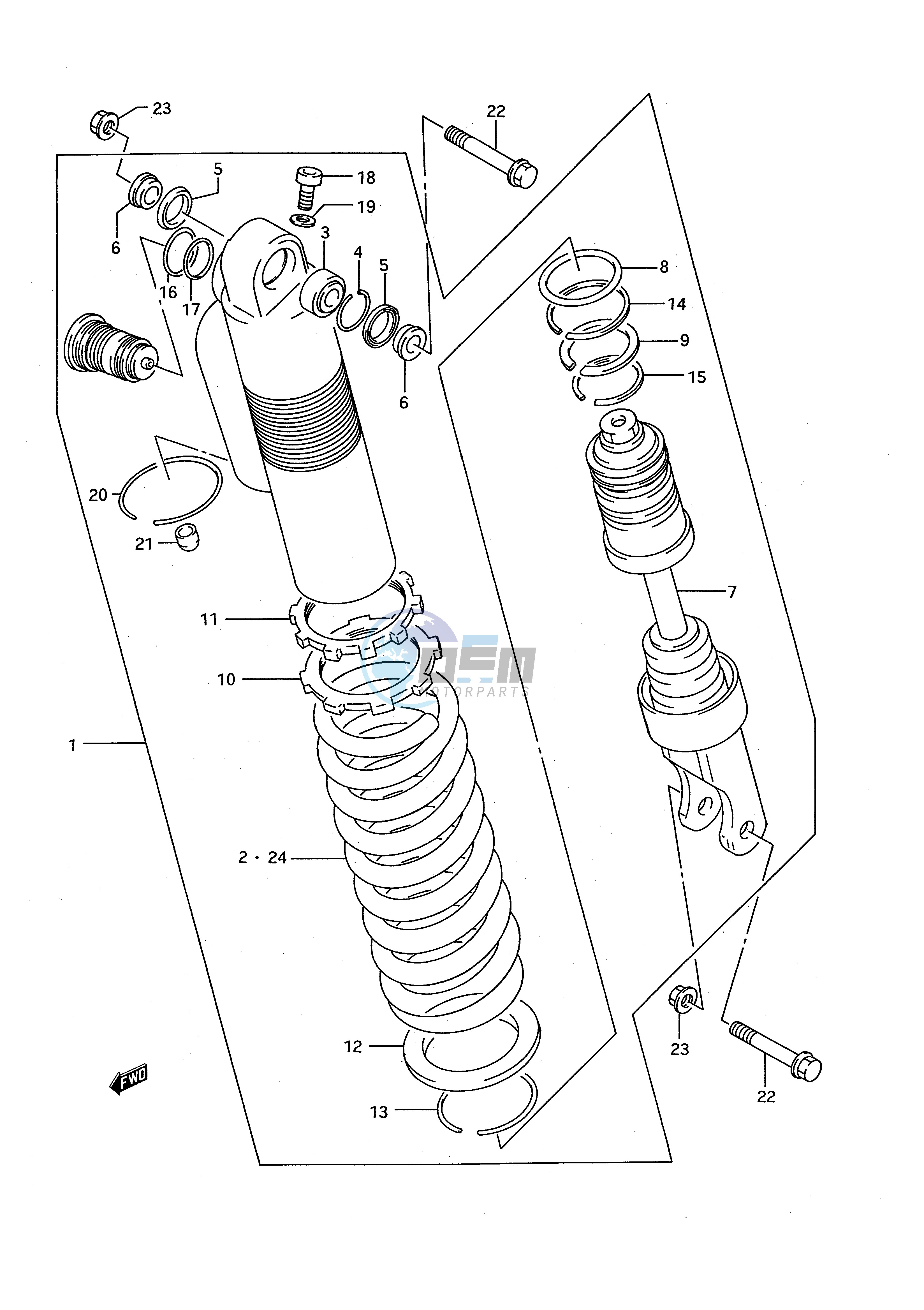 SHOCK ABSORBER (MODEL R)