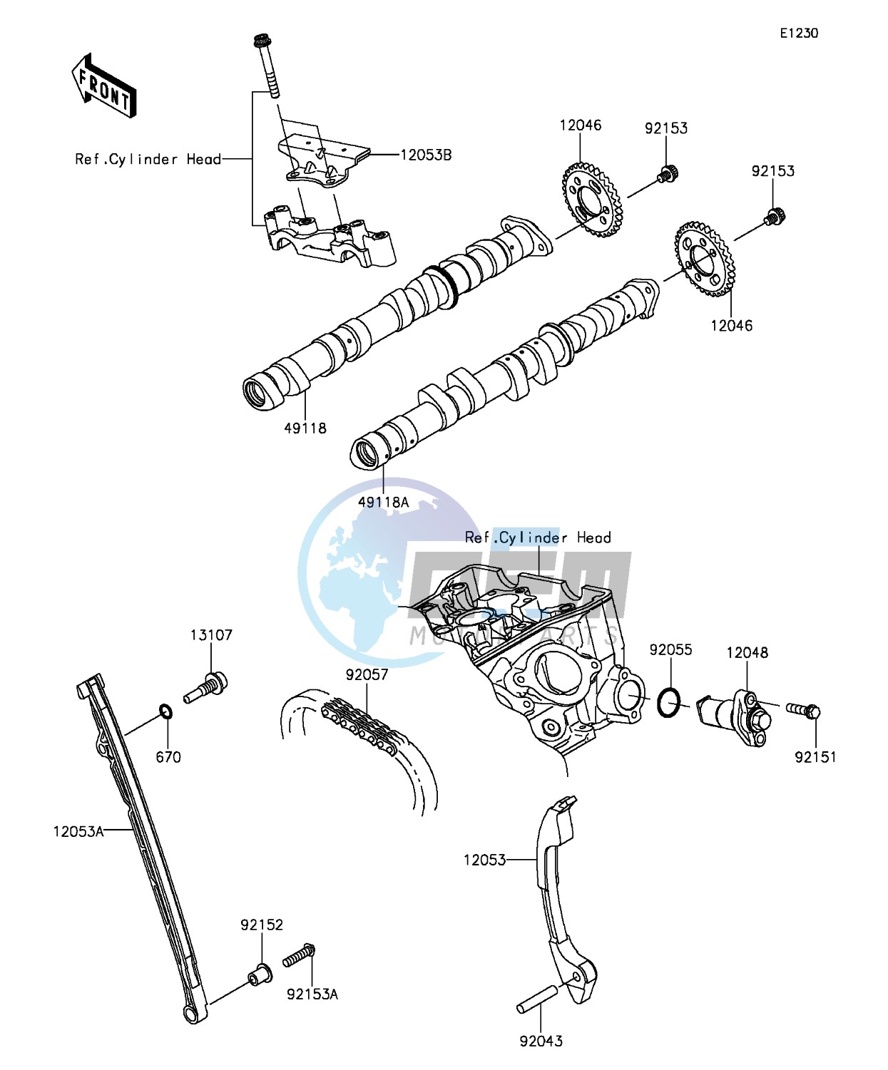 Camshaft(s)/Tensioner