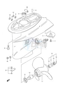 DF 30 drawing Gear Case