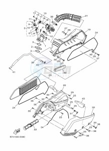 LTS125-C D'ELIGHT (B3Y1) drawing AIR SHROUD & FAN