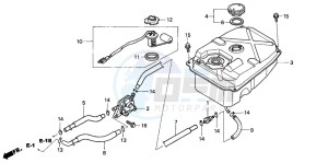 ANF125T drawing FUEL TANK (1)