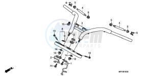 VT1300CXAB drawing HANDLE PIPE/TOP BRIDGE