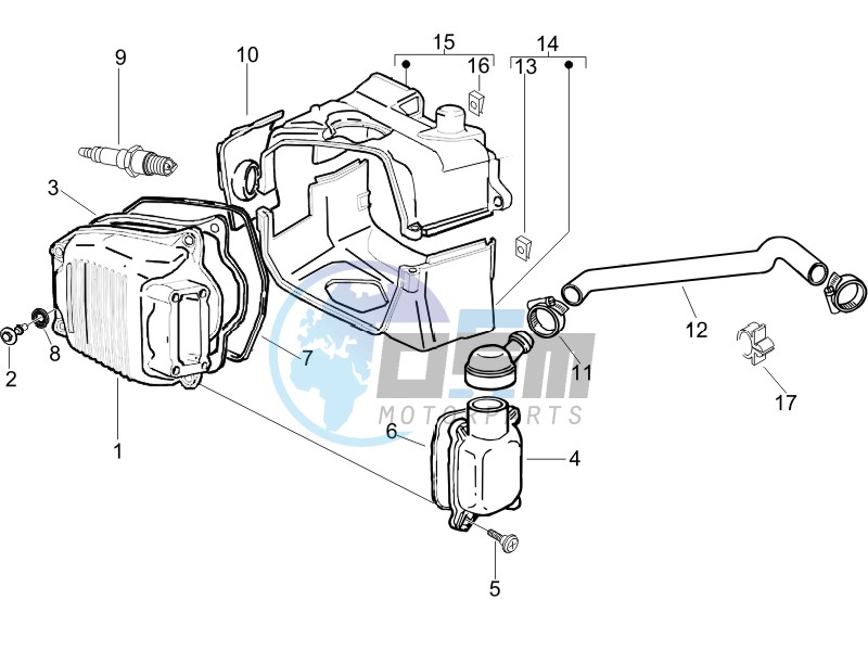 Cylinder head cover