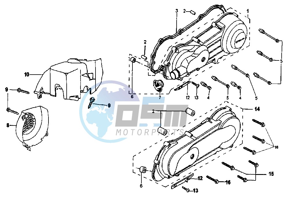 CRANKCASE COVER