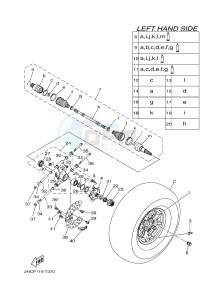 YXZ1000R YXZ10YEXJ YXZ1000R (B0FA) drawing REAR WHEEL