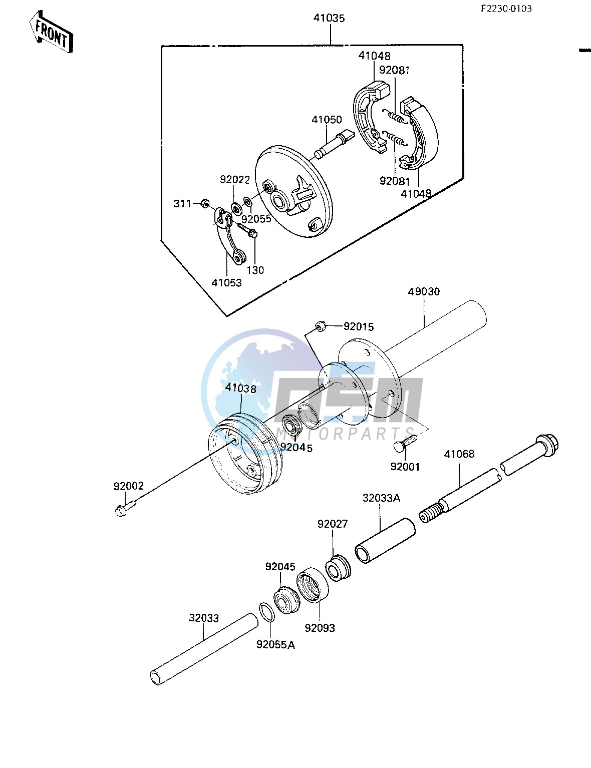 FRONT HUB_BRAKE