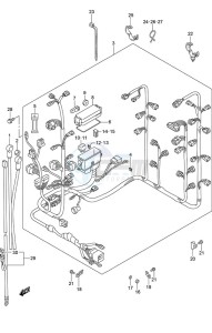 DF 300AP drawing Harness