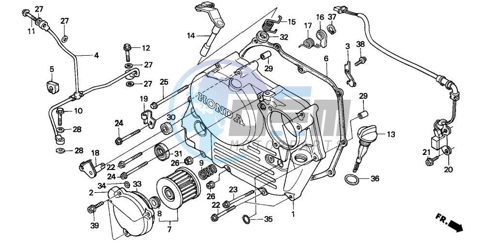 RIGHT CRANKCASE COVER