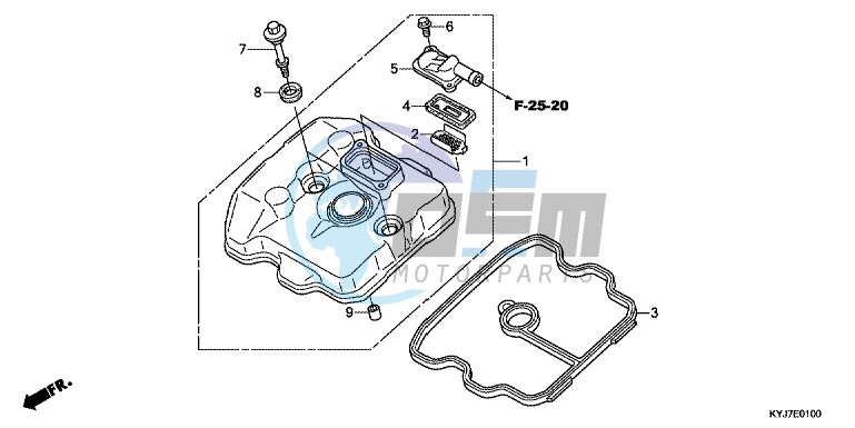 CYLINDER HEAD COVER