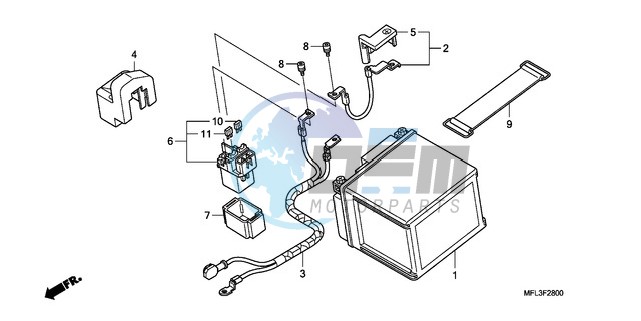 BATTERY (CBR1000RR)