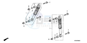 TRX90XE TRX90 Europe Direct - (ED) drawing FRONT CUSHION