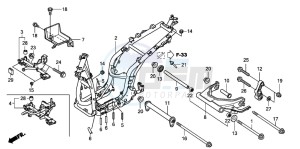 SH300A drawing FRAME BODY