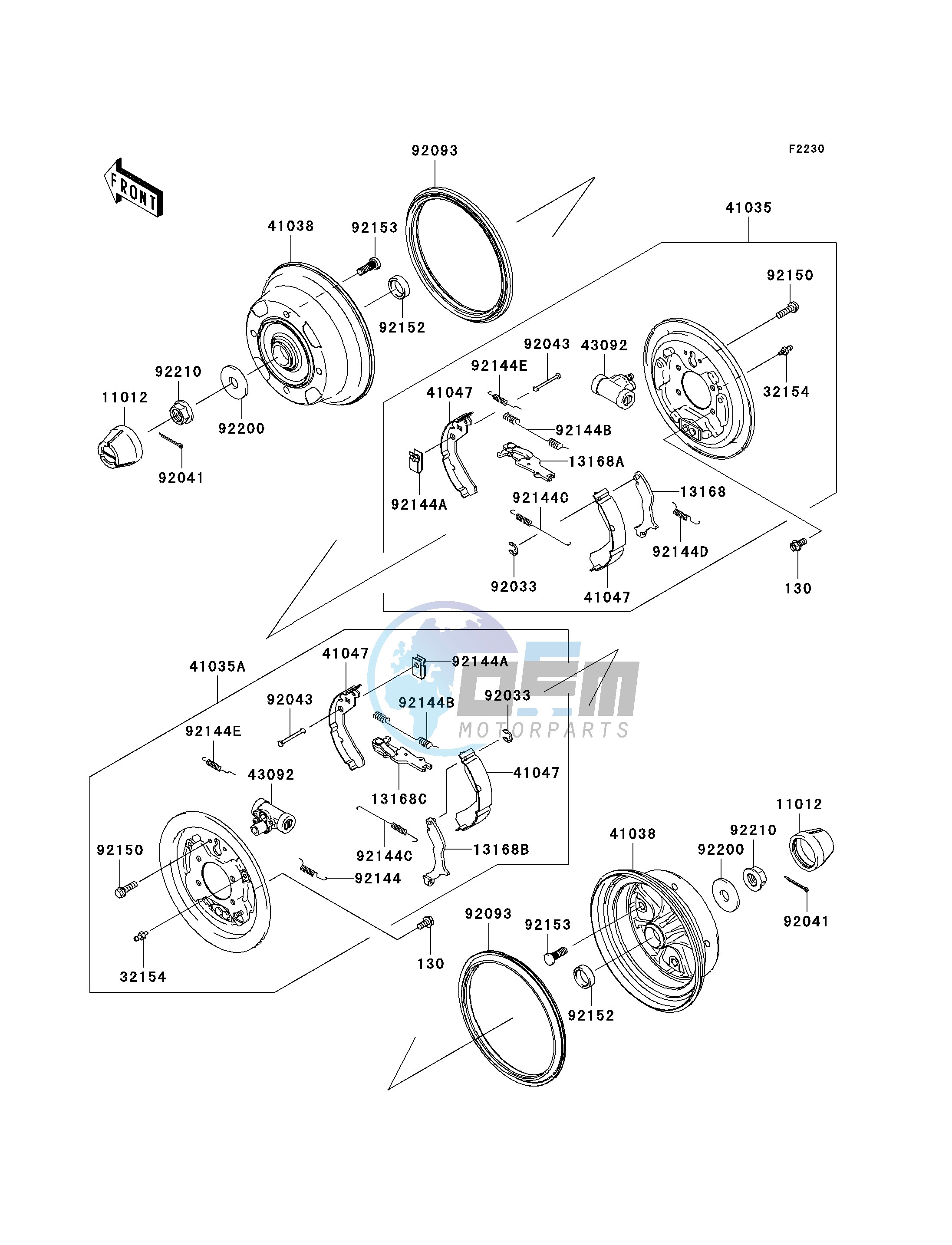 FRONT HUBS_BRAKES